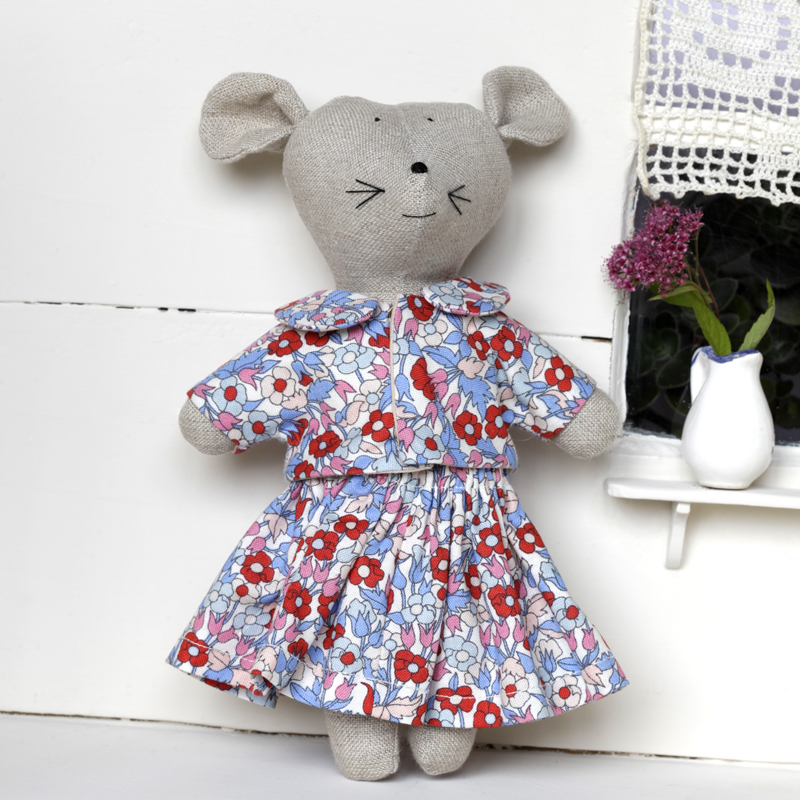 Featured image for “Liliana mouse in a floral skirt”